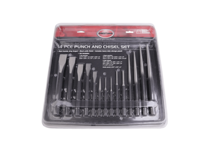 14 PCE PUNCH AND CHISEL SET