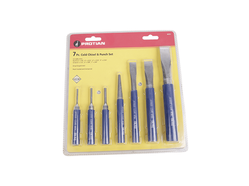 7 PC  CHISEL SET AND PUNCH SET