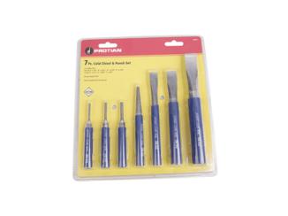 7 PC  CHISEL SET AND PUNCH SET