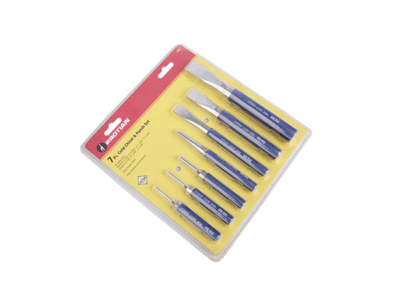 7 PC  CHISEL SET AND PUNCH SET